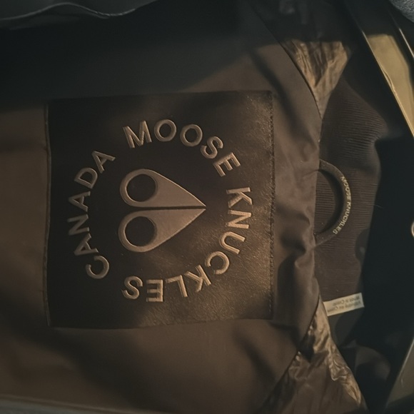 Moose Knuckles - Cloud Bomber Shearling Trim Jacket. New With Tags - Picture 2 of 7